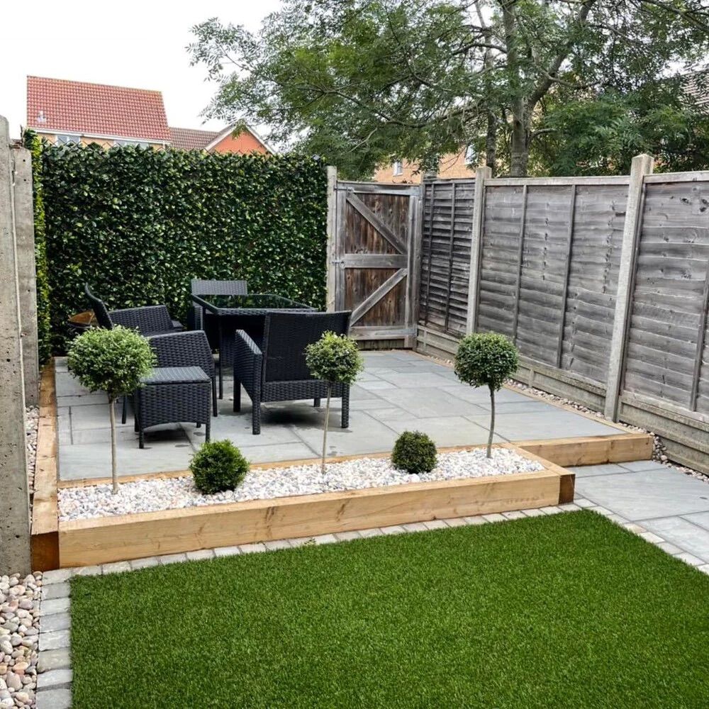 Garden landscaping